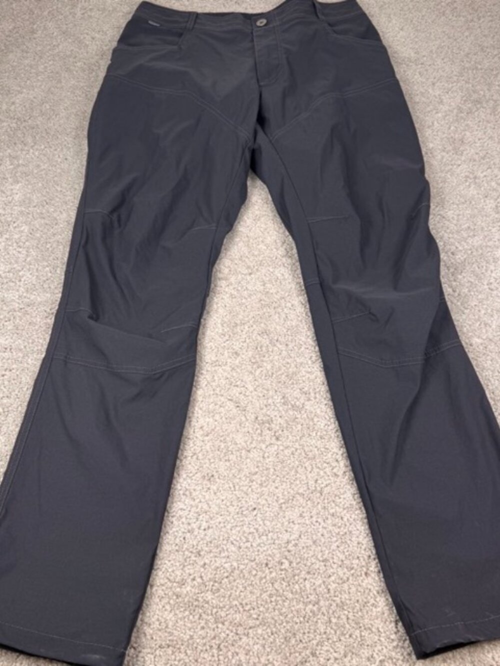 Kuhl Renegade Rock Pants Men's Size 34x33 Grey Nylon Stretch Hiking Outdoors - Picture 5 of 12